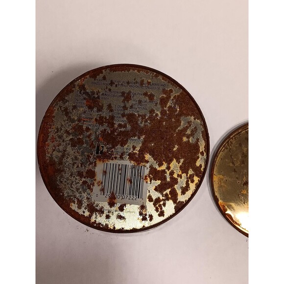 Vintage Limited Edition Mr. Peanut Advertising Tin Distressed Rusty Patina - Picture 5 of 6